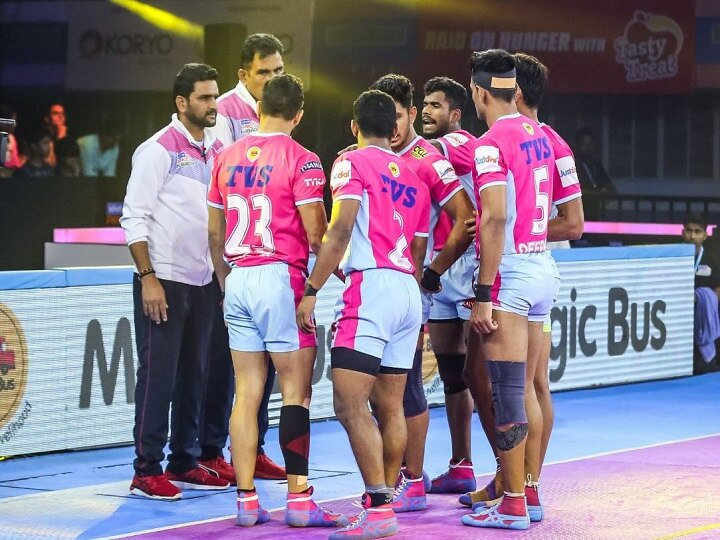 Pro Kabaddi League 2019 Jaipur Pink Panthers vs UP Yoddha match preview Pro Kabaddi League 2019: जयपुर पिंक पैंथर्स से होगा यूपी योद्धा का मुकाबला, जानिए कौन किसपर भारी