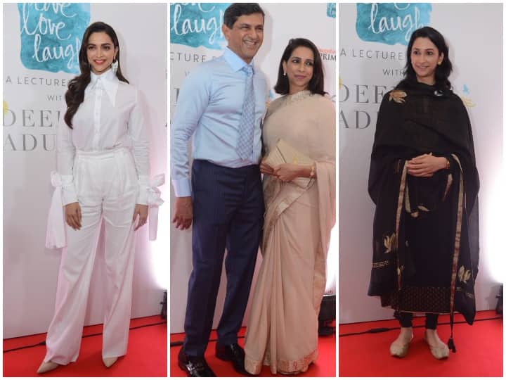 दीपिका पादुकोण की 'लिव लव लाफ' फाउंडेशन को चार साल हो चुकें हैं. ऐसे में दीपिका पादुकोण एक नयी शुरवात कर रही हैं. इस इवेंट में शिरकत करने के लिए दीपिका अपने पूरे परिवार के साथ पहुंचीं. आगे की स्लाइड्स में देखिए सभी की खूबसूरत तस्वीरें. (Photo Credit: Manav Manglani)
