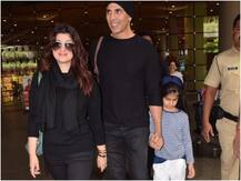 पत्नी ट्विंकल और बेटी नितारा के साथ छुट्टिया मनाने के लिए विदेश रवाना हुए अक्षय कुमार, देखें एयरपोर्ट की तस्वीरें