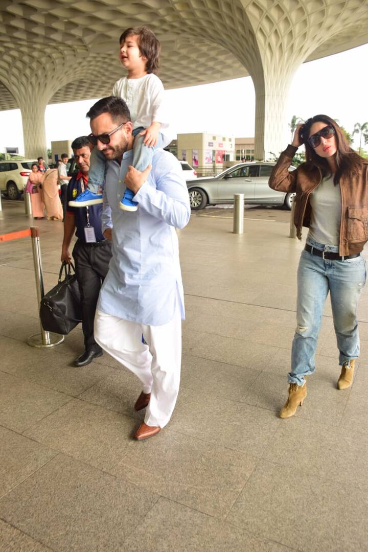 अपने काम से समय निकालकर करीना और सैफ बेटे तैमूर को लेकर आज पटौदी जा रहे हैं जहां ये तीनों साथ में क्वालिटी टाइम बिताएंगे.