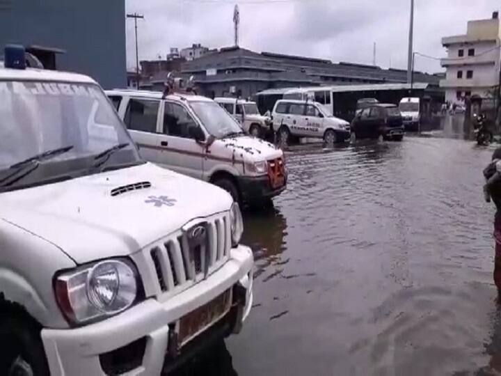 उत्तर बिहार में कई घंटे हुई बारिश से आम जन-जीवन प्रभावित, दरभंगा मेडिकल कॉलेज झील में तब्दील
