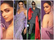 IIFA Awards: पर्पल गाउन के साथ ट्रेल पहने पहुंचीं दीपिका पादुकोण, पति रणवीर सिंह ने किया खूबसूरत कमेंट, देखें तस्वीरें