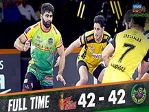 Pro Kabaddi League 2019: पिछड़ने के बाद पटना पाइरेट्स ने तेलुगु टाइटंस को बराबरी पर रोका