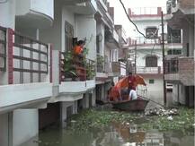 प्रयागराजः गंगा में बाढ़ से शहर में भरा पानी, सभी स्कूल कॉलेज 26 सितंबर तक बंद