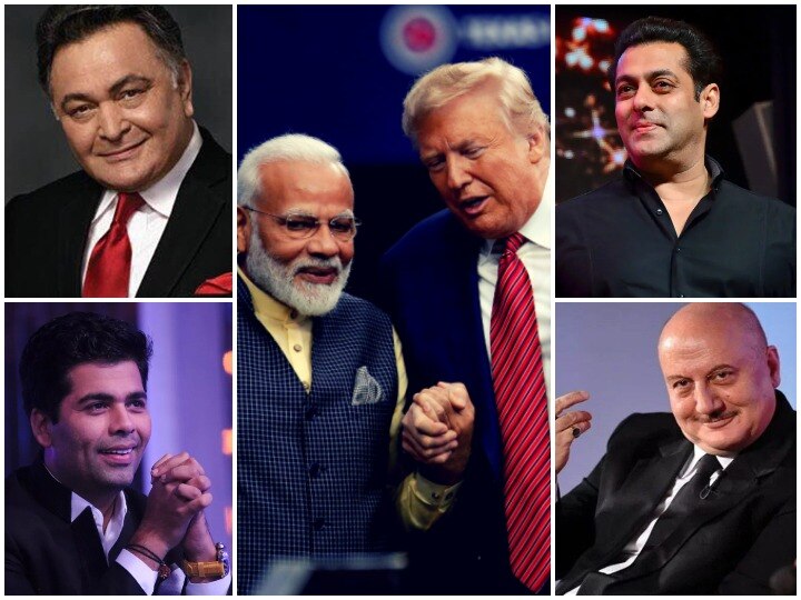 Salman Khan Karan Johar Anupam Kher Bollywood Celebs Howdy Modi and on modi trump friendship #HowdyModi: मोदी-ट्रंप की मुलाकात से बॉलीवुड उत्साहित, ऐसे हैं सलमान खान समेत बॉलीवुड स्टार्स के रिएक्शन