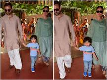 PHOTOS: पटौदी पैलेस से लौटे सैफ-करीना और तैमूर, एयरपोर्ट से सामने आईं खूबसूरत तस्वीरें