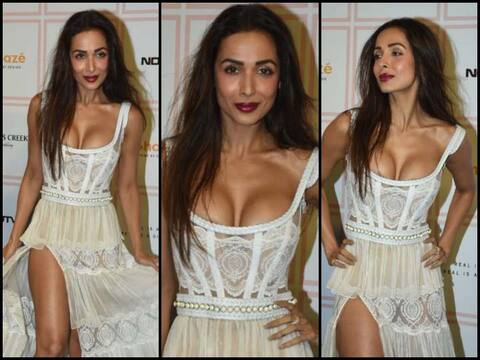 Vogue Beauty Awards में बेहद ग्लैमरस अवतार में पहुंची मलाइका अरोड़ा, यहां देखें तस्वीरें Vogue Beauty Awards में बेहद ग्लैमरस अवतार में पहुंची मलाइका अरोड़ा, यहां देखें तस्वीरें