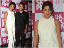 PHOTOS: ग्लैमरस अंदाज में \'द स्काई इज पिंक\' का प्रमोशन करने पहुंची प्रियंका चोपड़ा, यहां देखिए तस्वीरें