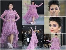 Paris Fashion Week: ऐश्वर्या ने बिखेरा जलवा, कभी बाहें फैलाए की कैटवॉक तो कभी किया फलाइंग किस