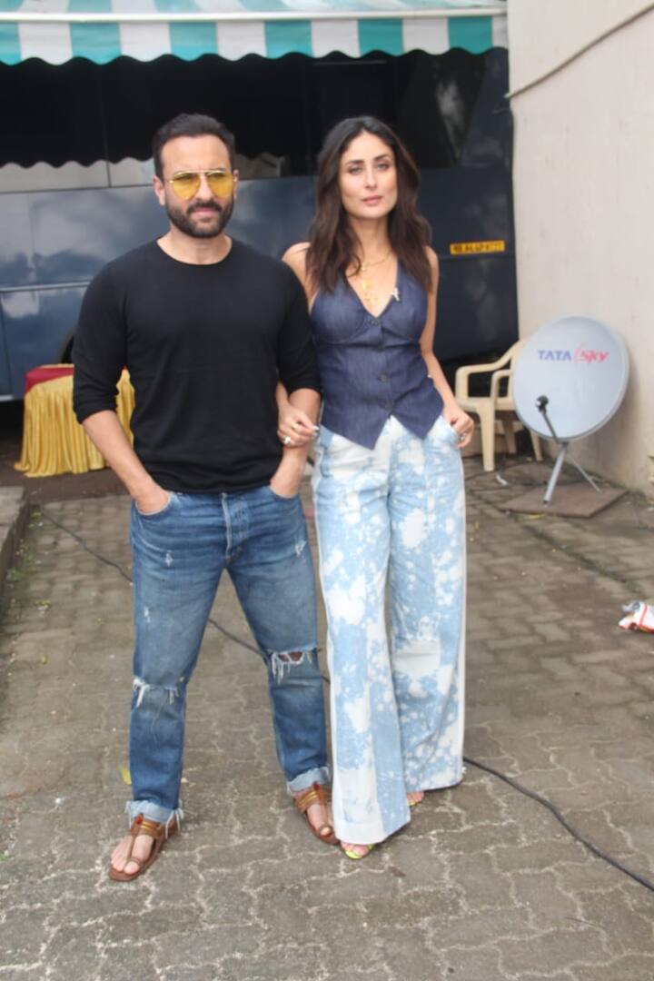 खास बात ये है कि करीना के शो पर सीज़न 2 में सैफ अली खान उनके पहले मेहमानों में से एक बने हैं. (तस्वीर: मानव मंगलानी)