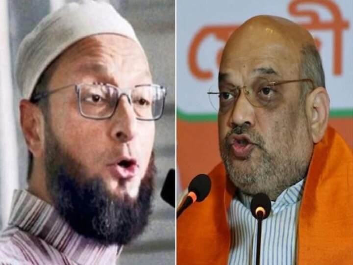 Asaduddin Owaisi slams Amit Shah says Kashmir talk all lies ओवैसी ने कश्मीर पर अमित शाह के बयान की तीखी आलोचना की, कहा-आप सच्चाई बयां नहीं कर रहे