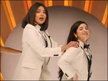 VIDEO: \'द स्काई इज़ पिंक\' के नए गाने \'पिंक गुलाबी स्काई\' में ज़ायरा संग जमकर नाचीं प्रियंका, फरहान ने भी लगाए ठुमके