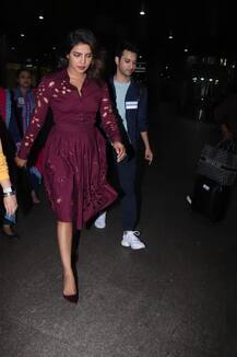 The Sky Is Pink: मुंबई एयरपोर्ट पर खूबसूरत अंदाज में नज़र आईं प्रियंका चोपड़ा, देखें तस्वीरें