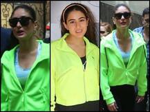 IN PICS: सारा से लेकर करीना कपूर पर चढ़ा फिटनेस फीवर, GYM के बाहर आईं नजर
