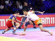 Pro Kabaddi 2019: यूपी योद्धा की टीम ने पुणेरी पल्टन को हराया