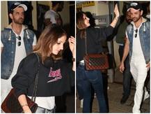 In Pics: एक्स वाइफ सुजैन के साथ देर रात फिल्म देखने पहुंचे ऋतिक रोशन, सामने आईं खास तस्वीरें