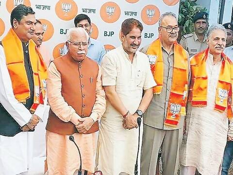 हरियाणा चुनाव: दो मुस्लिम उम्मीदवारों को मैदान में उतारकर बीजेपी ने खेला बड़ा दांव हरियाणा चुनाव: दो मुस्लिम उम्मीदवारों को मैदान में उतारकर बीजेपी ने खेला बड़ा दांव