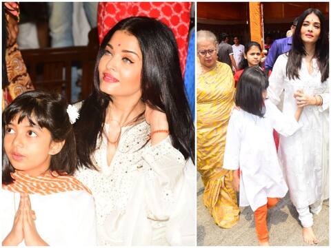 दुर्गा पूजा के लिए पंडाल पहुंचीं ऐश्वर्या राय बच्चन, बेटी आराध्या और मां वृंदा राय के साथ खूबसूरत तस्वीरे आईं सामने दुर्गा पूजा के लिए पंडाल पहुंचीं ऐश्वर्या राय बच्चन, बेटी आराध्या और मां वृंदा राय के साथ खूबसूरत तस्वीरे आईं सामने