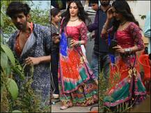 INSIDE PICS: \'भूल भुलैया 2\' की शूटिंग के पहले दिन ही ट्रेडिशनल अवतार में दिखे कार्तिक आर्यन और कियारा आडवानी