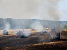 दीवाली से पहले दिल्ली-NCR में बढ़ा प्रदूषण, हरियाणा के करनाल में किसानों के पराली जलाने से फैला धुआं