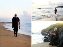 तस्वीरें: महाबलीपुरम में सुबह की सैर के लिए बीच पर निकले मोदी, कचरा भी उठाया