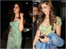 Spotted: ग्रीन आउटफिट में एक दूसरे को कॉम्पिटिशन देती दिखीं दिशा और जाह्नवी, देखें तस्वीरें