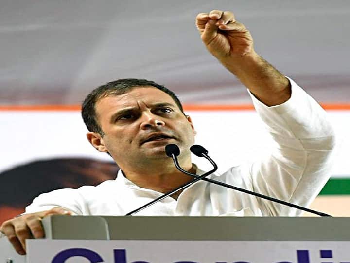 Maharashtra Rahul Gandhi said rocket on moon does not fill stomach in Latur rally महाराष्ट्र: लातूर की रैली में राहुल गांधी बोले- चांद पर रॉकेट जाने से पेट नहीं भरता