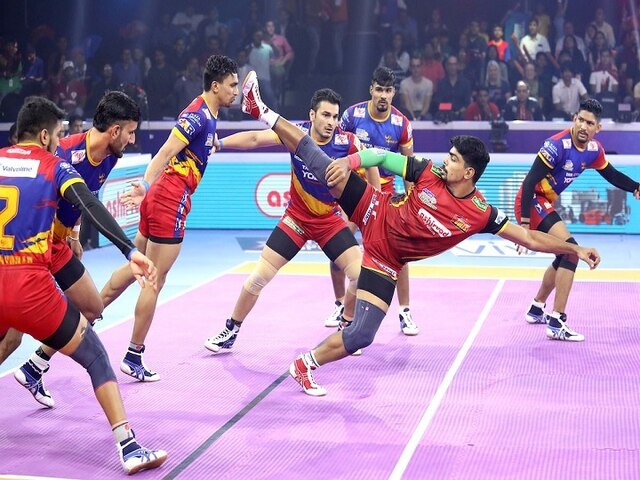 Pro Kabaddi League 2019: यूपी योद्धा को हरा सेमीफाइनल में पहुंचा बेंगलुरु बुल्स Pro Kabaddi League 2019 Bengaluru Bulls beat UP warrior reached in semifinal