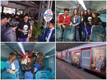 Housefull 4: अंताक्षरी खेलते हुए ट्रेन से दिल्ली आ रहे अक्षय सहित सभी सितारे, देखें तस्वीरें