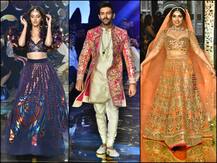 IN PICS: Pati Patni Aur Woh के प्रमोशन के लिए अनन्या और भूमि के साथ रैंप पर उतरे कार्तिक आर्यन