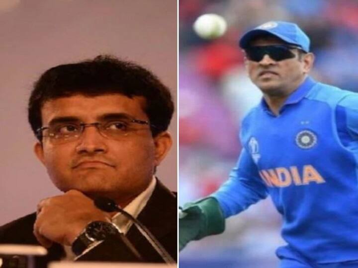Sourav Ganguly Big reaction on MS Dhoni Future एम एस धोनी के भविष्य पर चयनकर्ताओं से 24 अक्टूबर को बात करेंगे सौरभ गांगुली