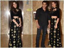 \'दबंग 3\' से डेब्यू कर रहीं साई मांजरेकर, दीवाली पार्टी में साथ लेकर पहुंचे सलमान खान, देखिए तस्वीरें