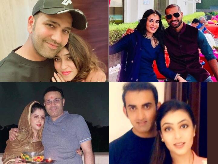 करवा चौथ का त्योहार पूरे देश में धूमधाम से मनाया जा रहा है. इस दौरान बॉलीवुड से लेकर क्रिकेटर्स की पत्नियों ने करवा चौथ का त्योहार मनाया. यहां देखें क्रिकेटर्स की उनकी पत्नियों के साथ तस्वीरें.