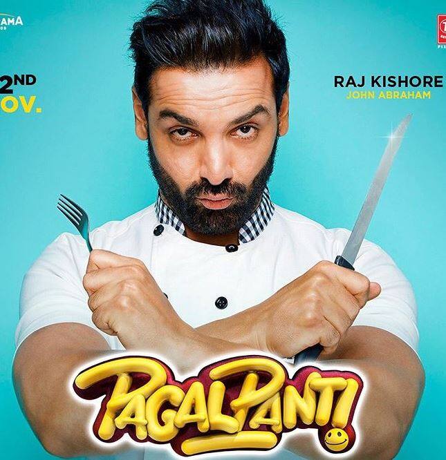 फिल्म का निर्देशन अनीस बज्मी कर रहे हैं. इस फिल्म में जॉन अब्राहम नजर आएंगे. इस फिल्म में उनके किरदार का नाम राज किशोर होगा. इस पोस्टर में वो एक शेफ की लुक में हाथों में चाकू और कांटा लिए नजर आ रहे हैं. 