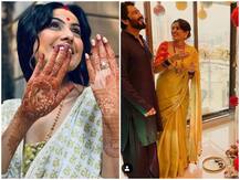 काम्या पंजाबी ने ब्वॉयफ्रेंड संग मनाया करवाचौथ, मांग में सिंदूर भरे खूबसूरत तस्वीरें वायरल