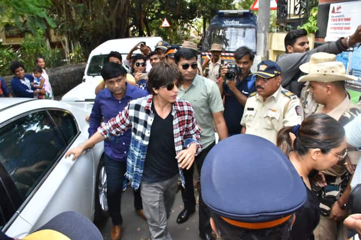 शाहरुख खान और गौरी खान. (तस्वीर: मानल मंगलानी)