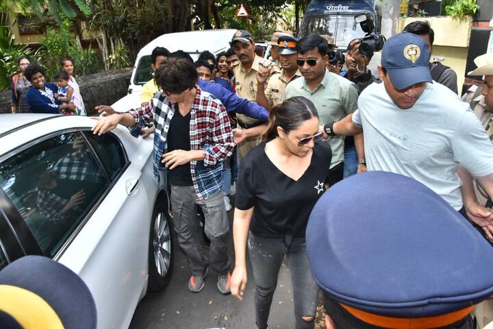 शाहरुख खान और गौरी खान. (तस्वीर: मानल मंगलानी)