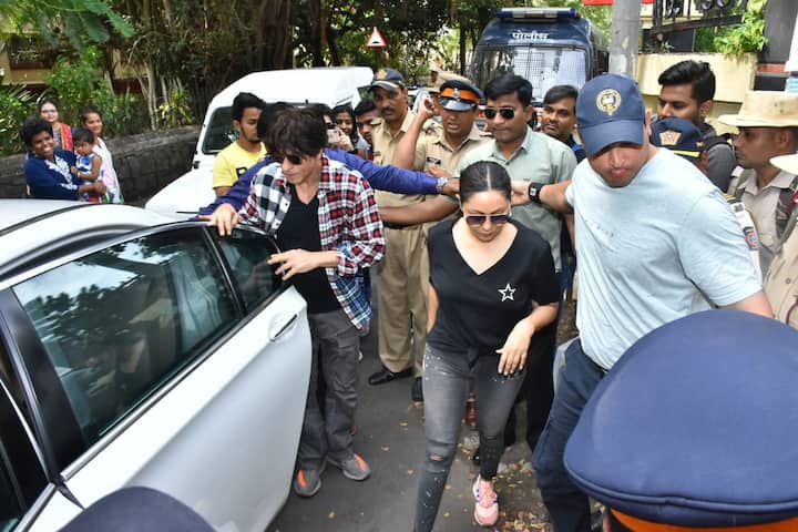 शाहरुख खान और गौरी खान. (तस्वीर: मानल मंगलानी)