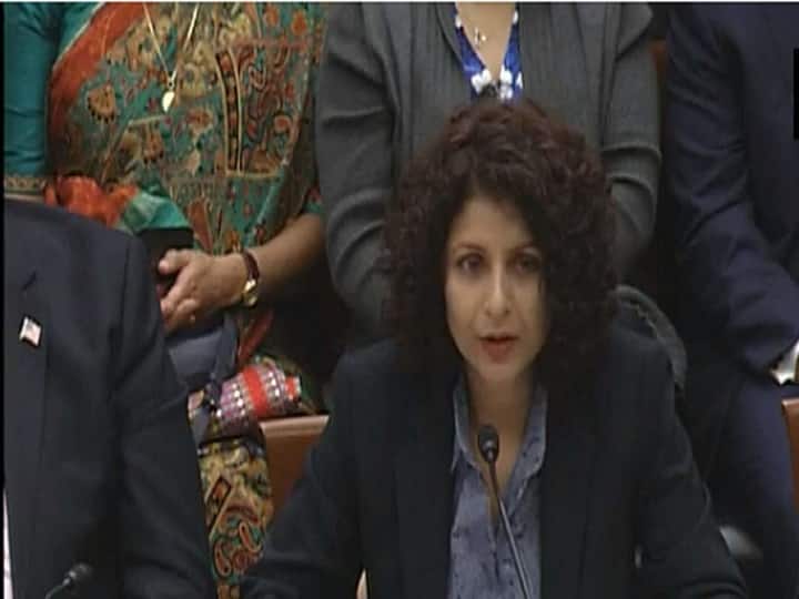 indian Journalist aarti tikku Blast Pak Over Religious Persecution and Terrorism अमेरिका में पाकिस्तान की खुली पोल, भारतीय पत्रकार आरती टिक्कू ने पाक की धज्जियां उड़ाई