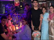 पूरे परिवार के साथ सारा अली खान ने मनाई दिवाली, शेयर की ये खास तस्वीरें