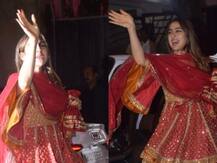 सारा अली खान ने सितारों के साथ अमिताभ बच्चन के घर मनाई दिवाली, देखें तस्वीरें