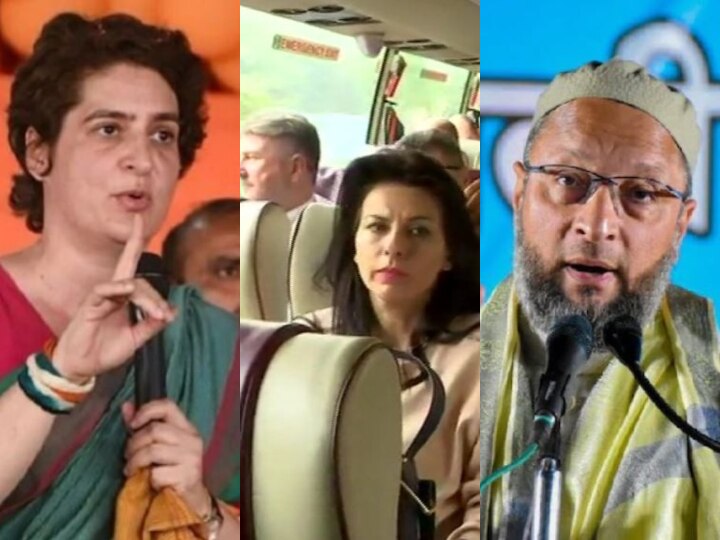 Asaduddin Owaisi Priyanka Gandhi Mayawati on European Union MPs Kashmir Visit श्रीनगर पहुंचा यूरोपीय सांसदों का प्रतिनिधिमंडल, ओवैसी बोले- गैरों पे करम, अपनों पर सितम...