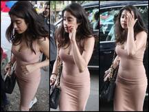 IN PICS: बेहद टाइट आउटफिट में निकलीं जाह्ववी कपूर, सामने आईं ऐसी तस्वीरें