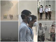 तस्वीरें: प्रदूषण से दिल्ली-NCR में भयावह स्थिति, सांस लेना हुआ दुश्वार
