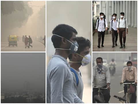 तस्वीरें: प्रदूषण से दिल्ली-NCR में भयावह स्थिति, सांस लेना हुआ दुश्वार तस्वीरें: प्रदूषण से दिल्ली-NCR में भयावह स्थिति, सांस लेना हुआ दुश्वार