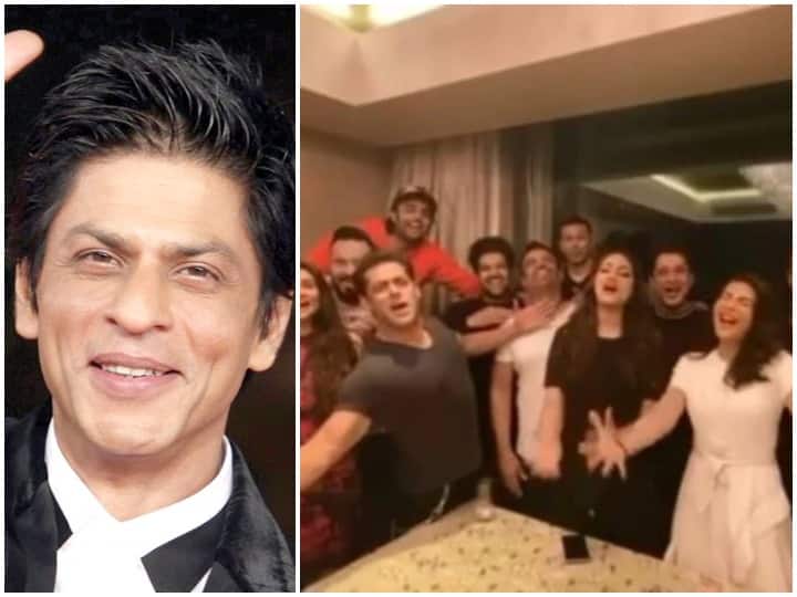 Salman Khan Wishes Shah Rukh Khan 54th birthday with adorable Video सलमान खान ने बेहद खास अंदाज में किया शाहरुख खान को बर्थडे विश, बोले- फोन तो उठा लेता मेरा