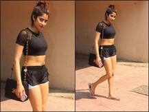 बेहद बोल्ड अंदाज में GYM के बाहर स्पॉट हुईं जाह्नवी कपूर, सामने आईं ऐसी तस्वीरें