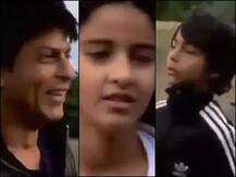 Throwback वीडियो में आर्यन, अनन्या और शनाया संग फुटबॉल खेलते नज़र आए शाहरुख खान