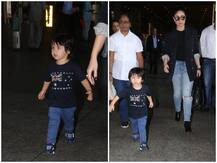 ऑस्ट्रेलिया में छुट्टियां बिताकर मांं करीना कपूर के साथ स्वैग में मुंबई वापस लौटे तैमूर, देखें तस्वीरें