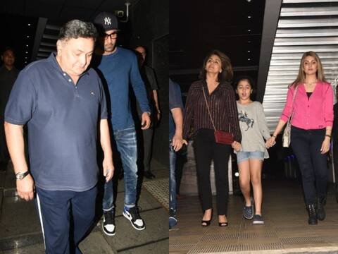 मुंबई में फैमिली के साथ डिनर करने पहुंचे रणबीर कपूर, देखें ये खास तस्वीरें मुंबई में फैमिली के साथ डिनर करने पहुंचे रणबीर कपूर, देखें ये खास तस्वीरें